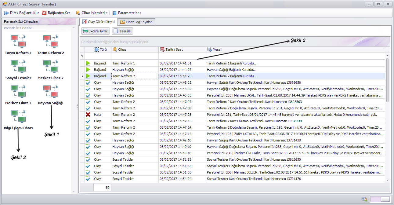 NET PDKS [PERSONEL DEVAM KONTROL SSTEM] KULLANICI KLAVUZU